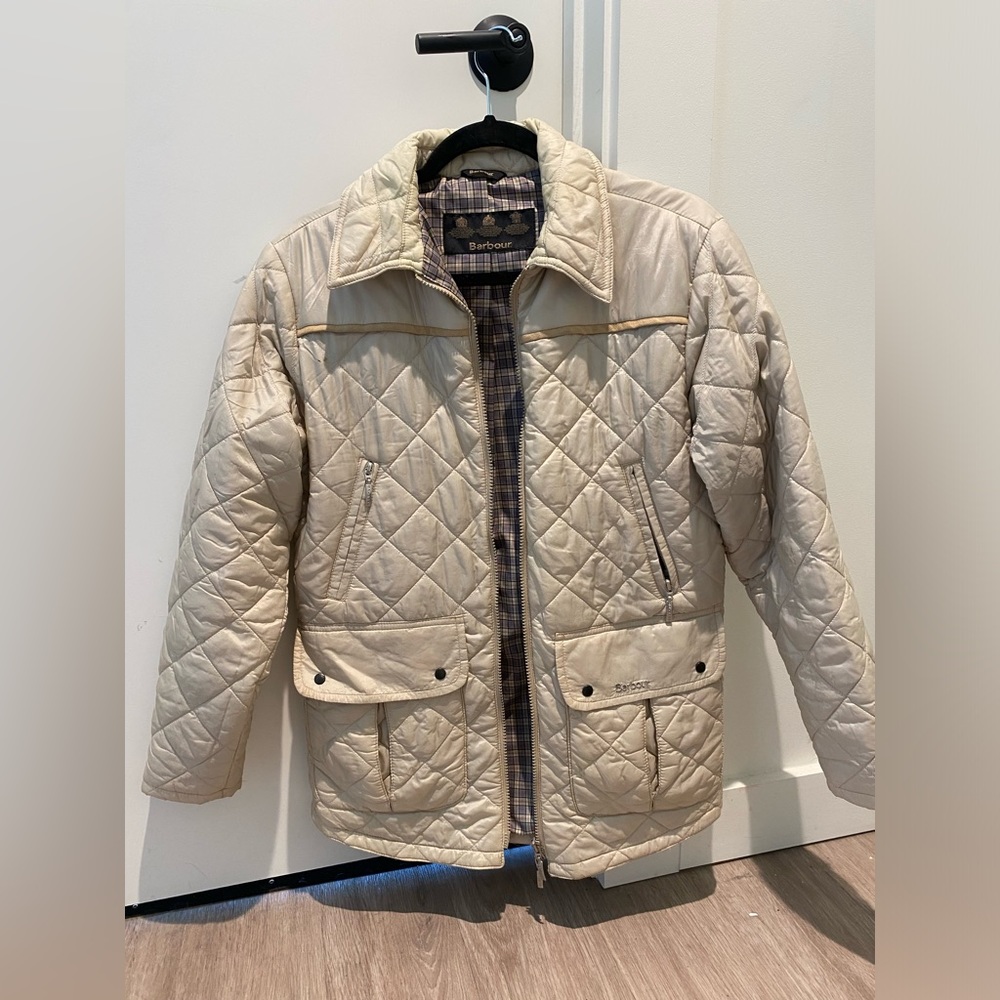 Vintage Barbour Flyweight Sporting Quilt Jacket